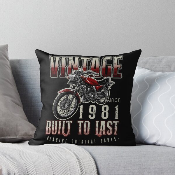 Item preview, Vintage Motorcycle Bikers Motorbike Birthday 1981 designed and sold by JRRTs.