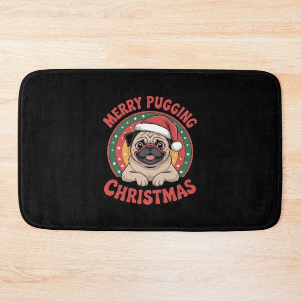 Item preview, Merry Pugging Christmas Santa Pug Dog Pugmas Xmas  designed and sold by ClassicAnthony.