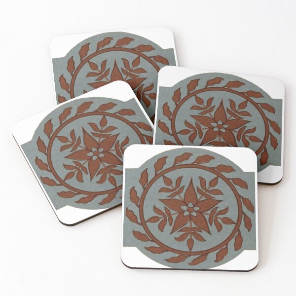 Item preview, Medieval Flower Motif 6 designed and sold by HawthorneFlame.