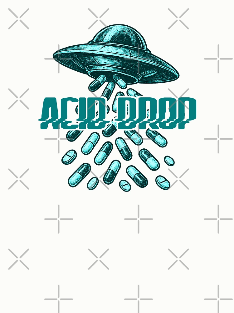 Thumbnail 6 von 6, Pullover, ACID DROP – UFO Rave Design MINT 2 designt und verkauft von RICK-TURNER.