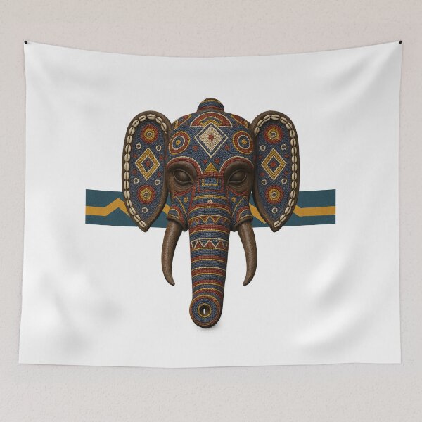 Item preview, Elephant Society Mask designed and sold by KevinGarden.