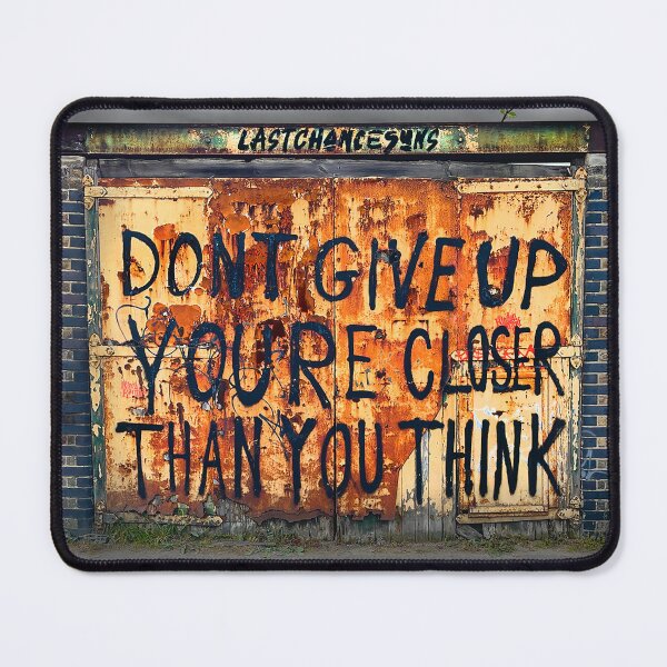 Item preview, Album Cover Don't Give Up You're Closer Than You Think designed and sold by LastChanceSuns.