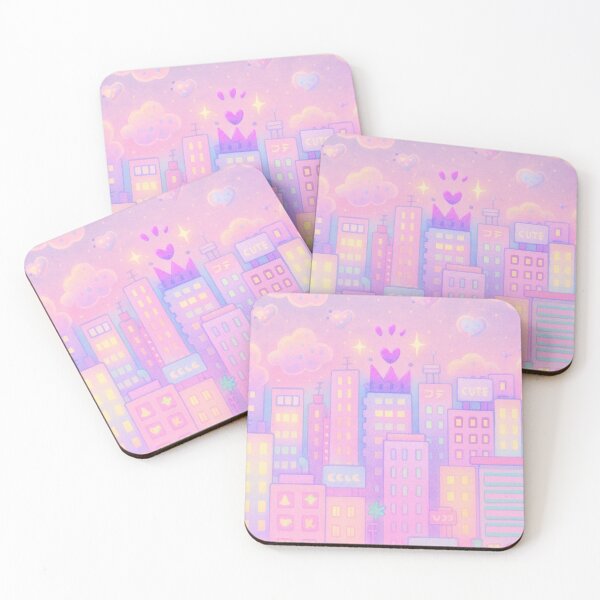 Item preview, Pastel Cityscape  designed and sold by soul-so-happy.