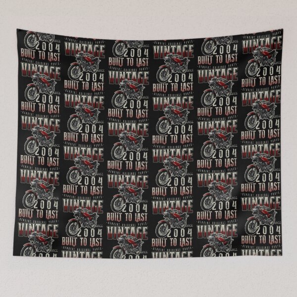 Item preview, Vintage Motorcycle Bikers Motorbike Birthday 2004 designed and sold by JRRTs.