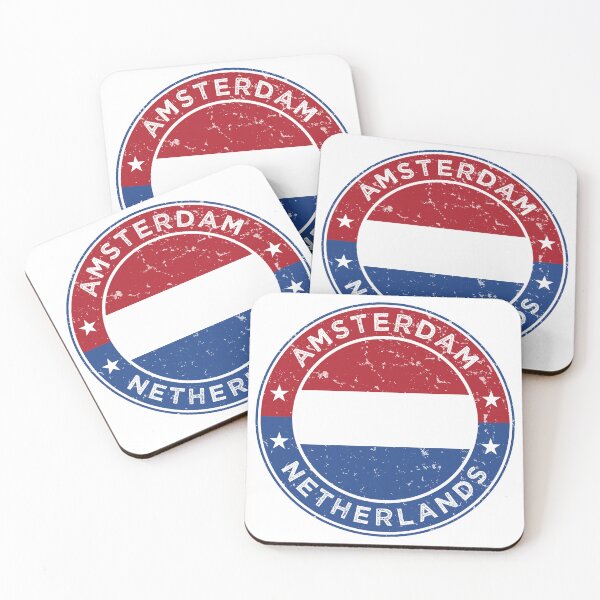 Item preview, Amsterdam Netherlands, The Iconic City of Canals and Culture, I Love Amsterdam designed and sold by ArtByKatti.