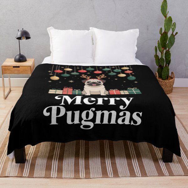 Item preview, Merry Pugmas Christmas Dog Lover Pug Reindeer Xmas  designed and sold by ClassicAnthony.
