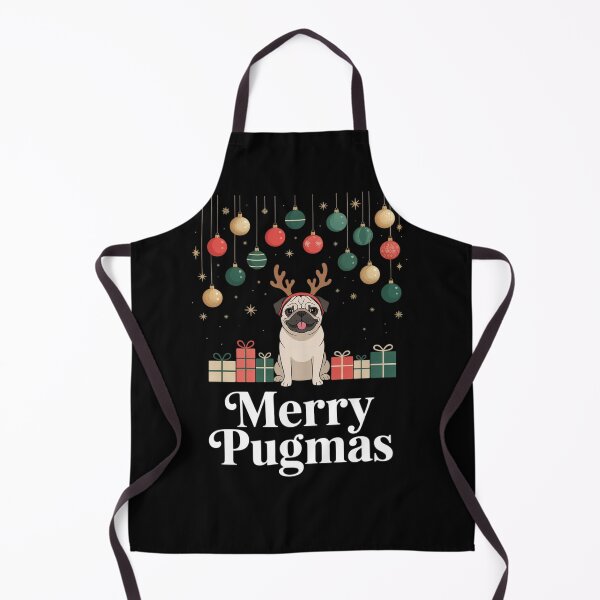 Item preview, Merry Pugmas Christmas Dog Lover Pug Reindeer Xmas  designed and sold by ClassicAnthony.