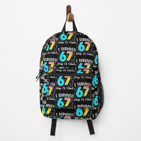 Item preview, I Survived 67 Days of School Funny Meme Six Seven for Teachers & Students designed and sold by NuralsArt.