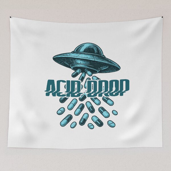 Item preview, ACID DROP – UFO Rave Design BLUE 2 designed and sold by RICK-TURNER.