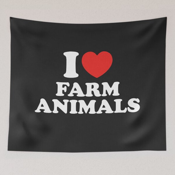 Item preview, I Love Farm Animals designed and sold by shitpostee.