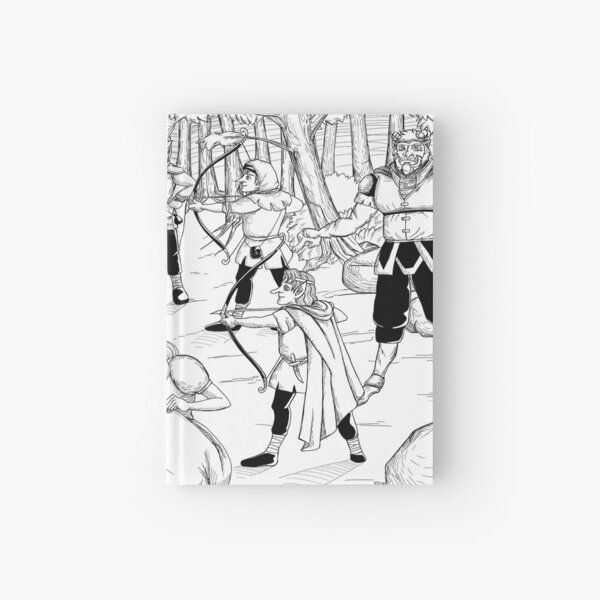 Archery Practice Hardcover Journal