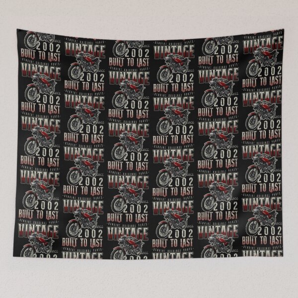 Item preview, Vintage Motorcycle Bikers Motorbike Birthday 2002 designed and sold by JRRTs.
