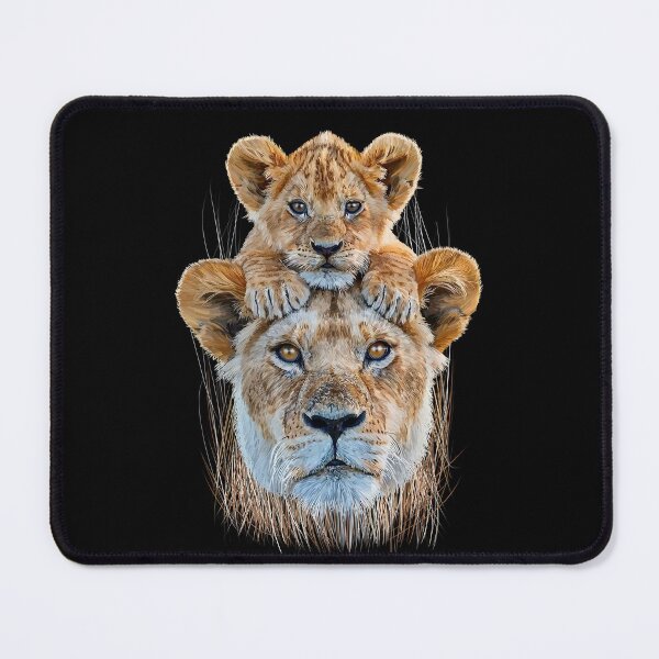 Item preview, Lioness with lion cub designed and sold by sibosssr.