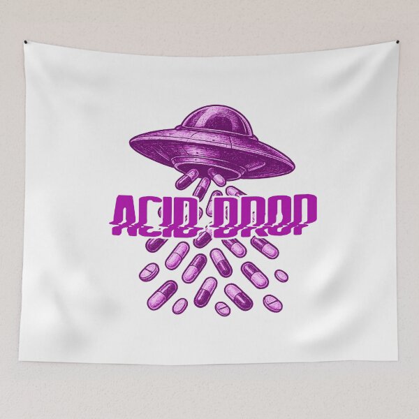 Item preview, ACID DROP – UFO Rave Design PURPLE 1 designed and sold by RICK-TURNER.