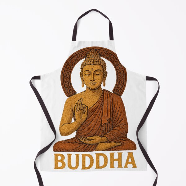 Item preview, Radiant Buddha of Eternal Serenity designed and sold by HiteshArt111.