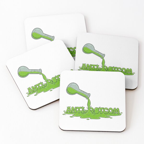 Item preview, ANTI-DOTCOM – Antidote to Internet Addiction | Slime Lab Wordplay Design designed and sold by TeezOfMadness.