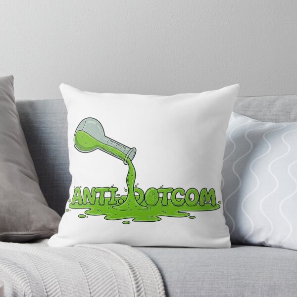 Item preview, ANTI-DOTCOM – Antidote to Internet Addiction | Slime Lab Wordplay Design designed and sold by TeezOfMadness.