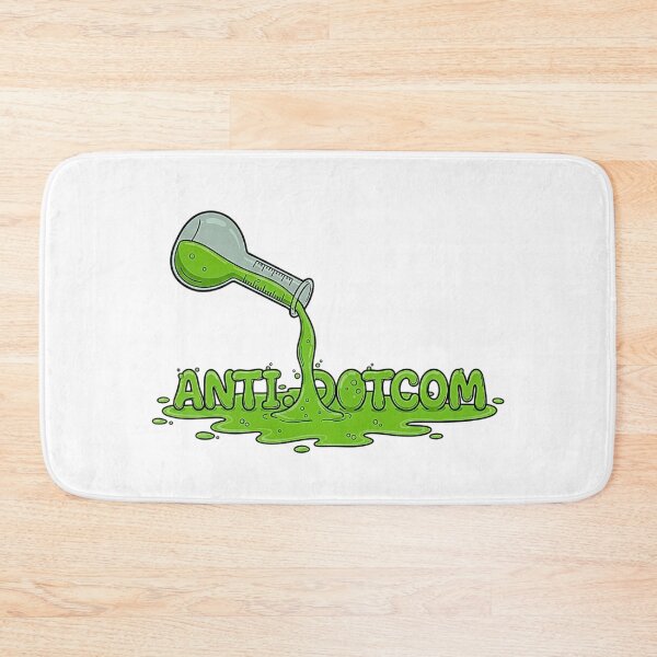 Item preview, ANTI-DOTCOM – Antidote to Internet Addiction | Slime Lab Wordplay Design designed and sold by TeezOfMadness.