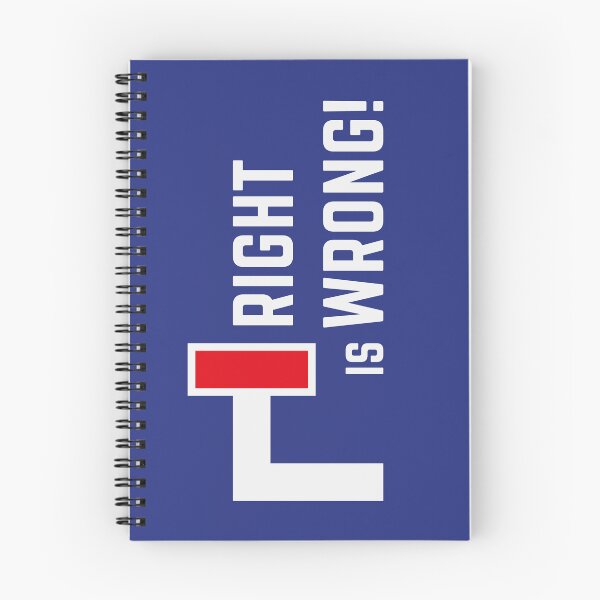 Item preview, Right Is Wrong! (Against Far Right Politics / V1) designed and sold by Roderix.