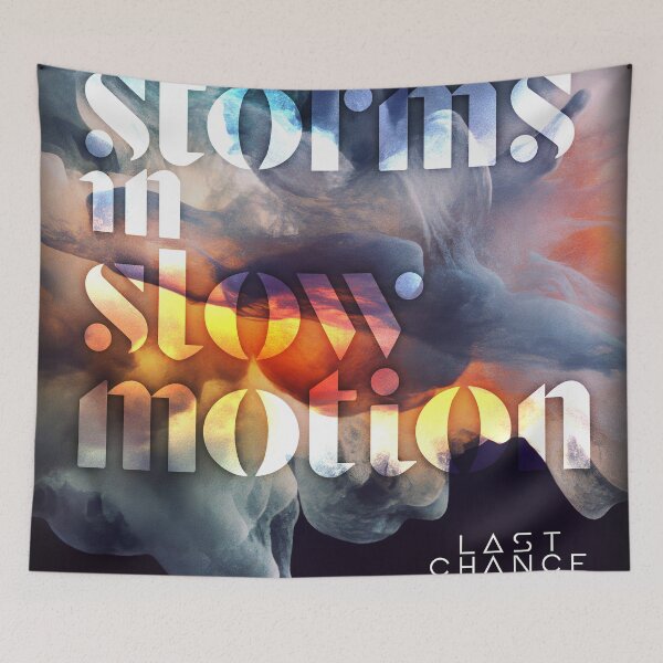 Item preview, EP Cover Artwork Storms In Slow Motion designed and sold by LastChanceSuns.