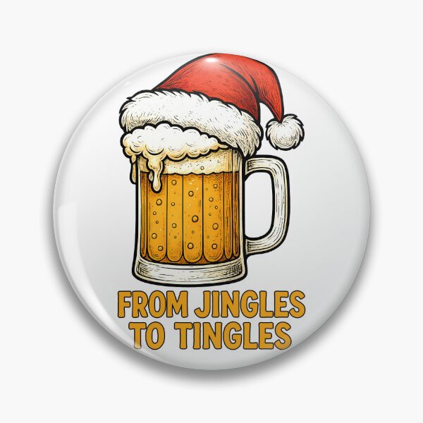 Item preview, Santa Beer Mug – From Jingles to Tingles designed and sold by DariusZD.