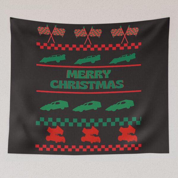 Item preview, Ugly Christmas sweater racing designed and sold by TaraPen.