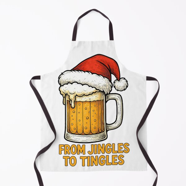 Item preview, Santa Beer Mug – From Jingles to Tingles designed and sold by DariusZD.