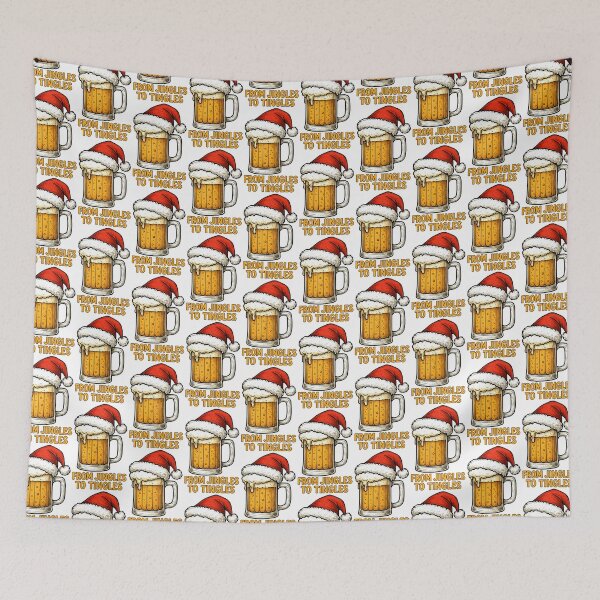Item preview, Santa Beer Mug – From Jingles to Tingles designed and sold by DariusZD.
