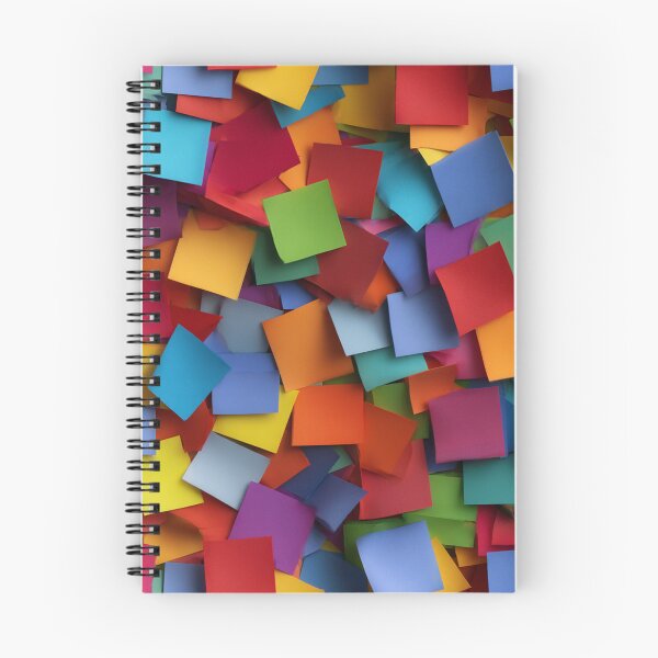 Item preview, Origami Confetti Pattern – Colorful Paper Squares Party Design designed and sold by casualnature.