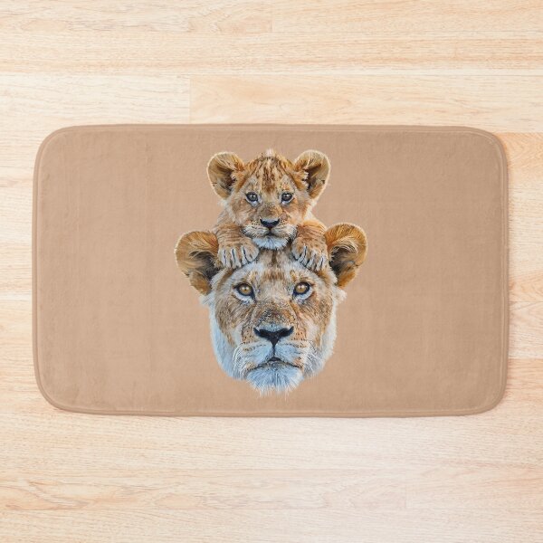 Item preview, Lioness with lion cub designed and sold by sibosssr.