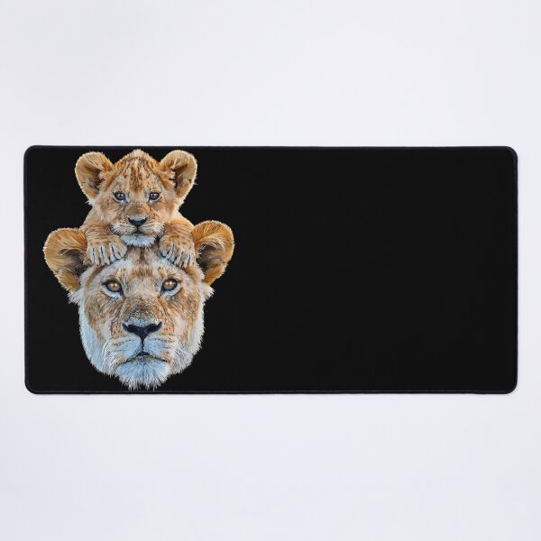 Item preview, Lioness with lion cub designed and sold by sibosssr.
