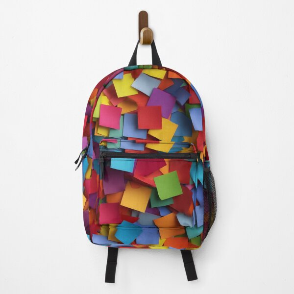 Item preview, Origami Confetti Pattern – Colorful Paper Squares Party Design designed and sold by casualnature.