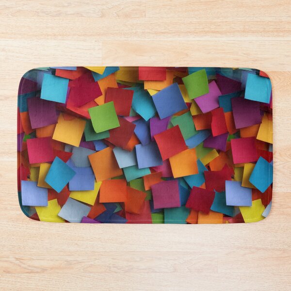Item preview, Origami Confetti Pattern – Colorful Paper Squares Party Design designed and sold by casualnature.