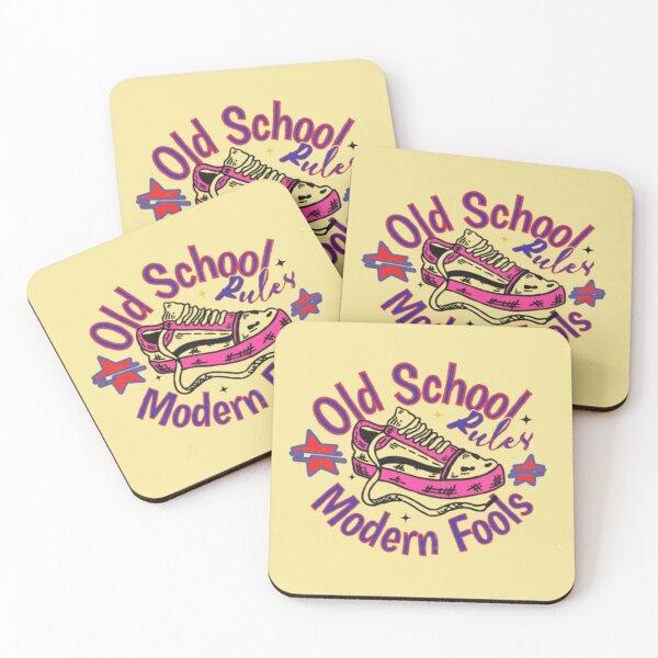 Item preview, Old school rules - retro attitude designed and sold by WAKYSHOP.