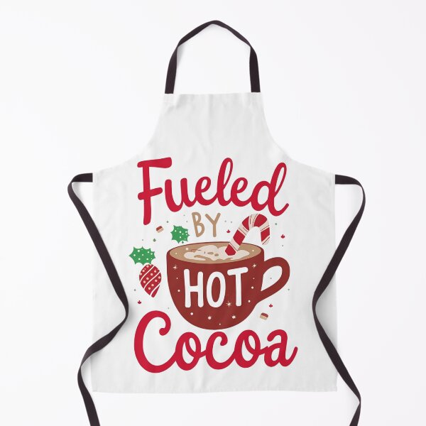 Item preview, Fueled by Hot Cocoa, cozy Christmas motif designed and sold by Eazy-Shop-.