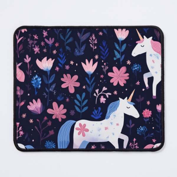 Item preview, Unicorn positive kids pattern flowers background designed and sold by SmileshareShop.
