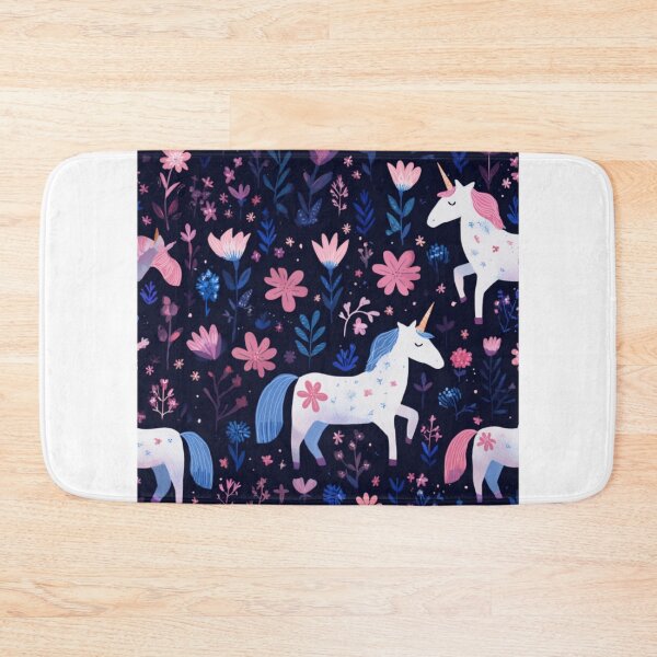 Item preview, Unicorn positive kids pattern flowers background designed and sold by SmileshareShop.