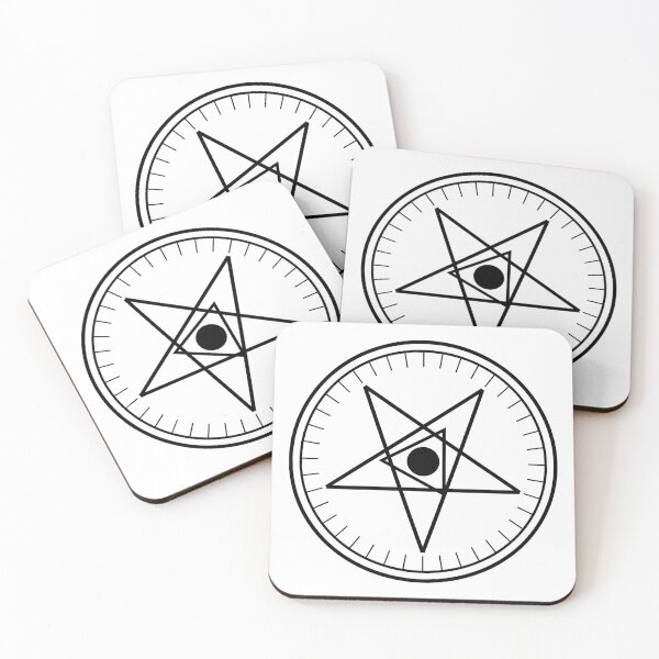 Item preview, Complex Occult Sigil – Black Ritual Geometric Symbol designed and sold by pitbuulando.