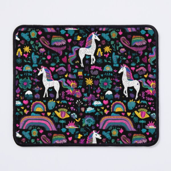 Item preview, Unicorn positive kids pattern rainbow and flowers background designed and sold by SmileshareShop.