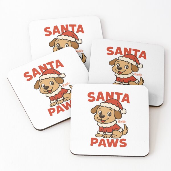Artikelvorschau, Santa Paws – Lustige und ausgefallene Geschenkideen von WhimWiz entworfen und verkauft von WhimWiz.