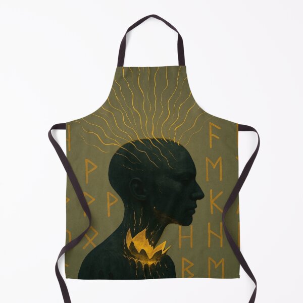 Item preview, Esoteric Figure with Runes and Inner Light designed and sold by Ecosetereos.