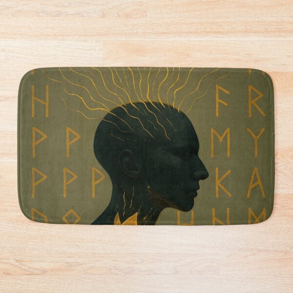Item preview, Esoteric Figure with Runes and Inner Light designed and sold by Ecosetereos.