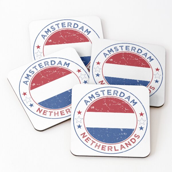 Item preview, Amsterdam Netherlands, The Iconic City of Canals and Culture, I Love Amsterdam designed and sold by ArtByKatti.