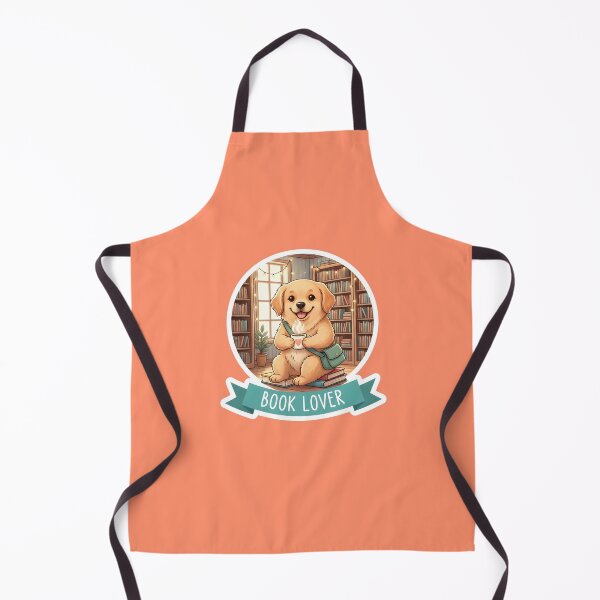 Item preview, Cute Book Lover Dog Reading Design designed and sold by Ekracreatives.