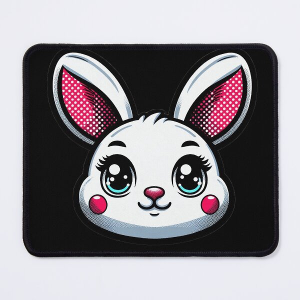 Item preview, Cute Cartoon Bunny Face – Kids Design designed and sold by Dogandesighn.