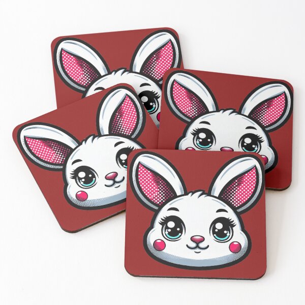 Item preview, Cute Cartoon Bunny Face – Kids Design designed and sold by Dogandesighn.