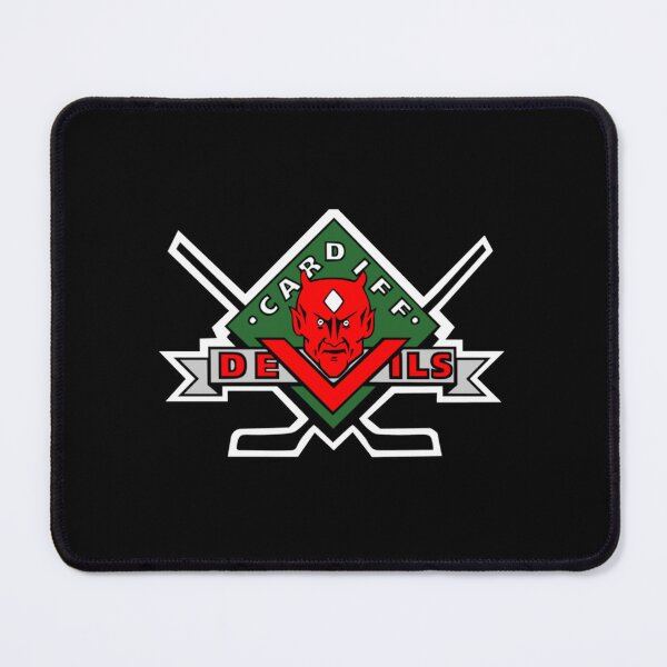 Item preview, Cardiff Devils Ice Hockey Retro Logo Vintage Hockey Devils designed and sold by Jaya-naLattore.