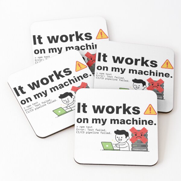 Item preview, Code Collection - It Works on My Machine designed and sold by MrAI-Store.