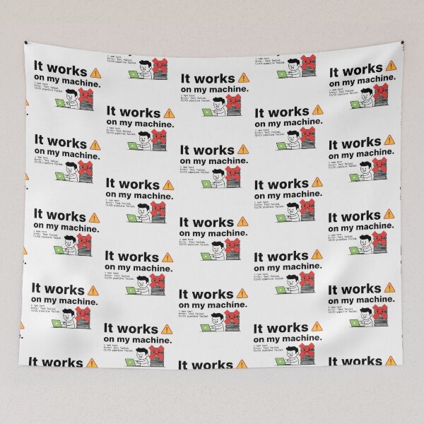 Item preview, Code Collection - It Works on My Machine designed and sold by MrAI-Store.