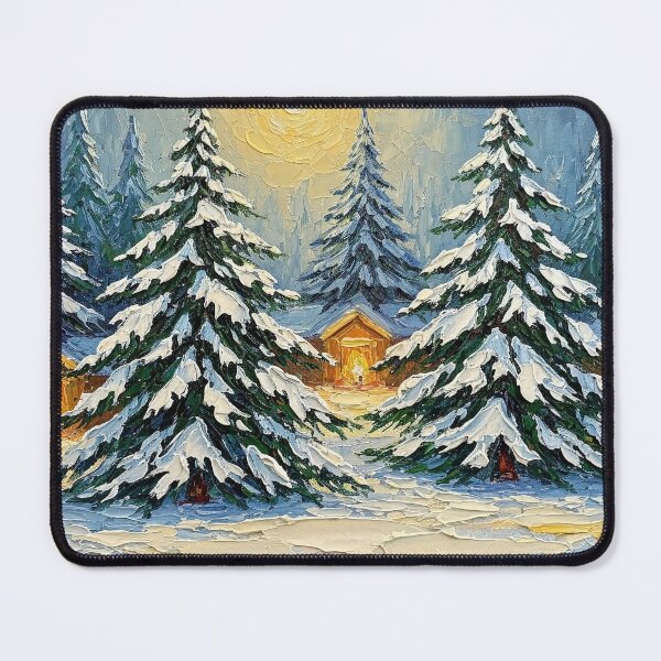 Item preview, Snow-covered fir trees designed and sold by LilithsDesires.